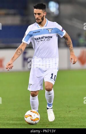 Rom, Italien. 21 Sep, 2018. Fußball Europa League erste Round-Lazio v Apollon Limassol-Olimpic Stadium-Rome -20-09 2018 im Bild Luis Alberto Foto Fotograf01 Gutschrift: Unabhängige Fotoagentur/Alamy leben Nachrichten Stockfoto