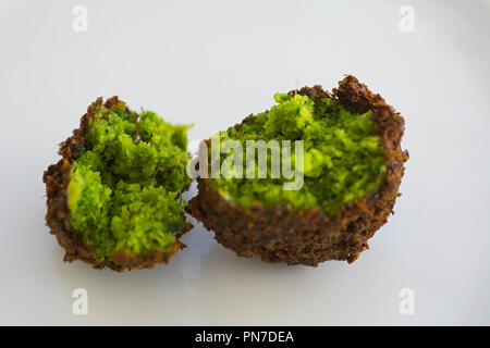 Leckere Falafel, große israelische Essen Stockfoto