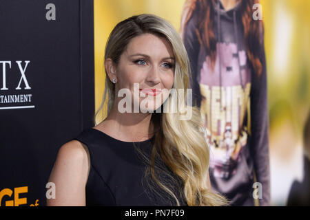 Schreib-/Direktor Kelly Fremon Craig auf der Los Angeles Premiere des STX-Unterhaltung" der Kante von 17' im Regal L.A. statt Leben in Los Angeles, CA, November 9, 2016. Foto von Joseph Martinez/PictureLux Stockfoto