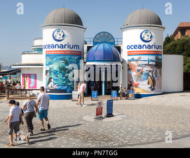 Oceanarium Gebäude, Bournemouth, Dorset, England, Großbritannien Stockfoto