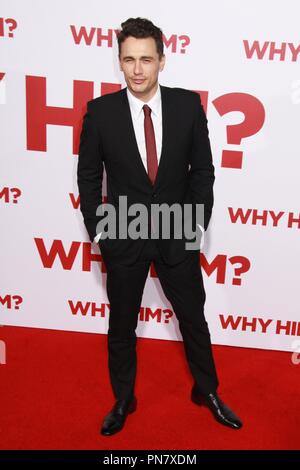 James Franco 12/17/2016 "Warum er?" Premiere im Regency Bruin Theater in Los Angeles, CA Foto von Julian Blythe/HNW/PictureLux Stockfoto