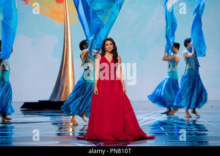 Auli'l Cravalho führt auf der Bühne während der 89 Oscars® auf der Dolby® Theater in Hollywood, CA am Sonntag, 26. Februar 2017. Datei Referenz Nr.33304 288 THA nur für redaktionelle Verwendung - Alle Rechte vorbehalten Stockfoto