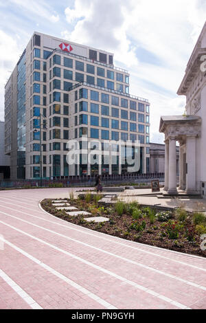 HSBC Hauptquartier im Zentrum von Birmingham, England. Stockfoto