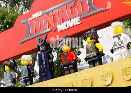 Atmosphäre bei der Weltpremiere von Warner Bros.'' Die LEGO Ninjago Film 'im Regency Dorf Theater in Westwood, CA, 16. September 2017 statt. Foto von Joseph Martinez/PictureLux Stockfoto