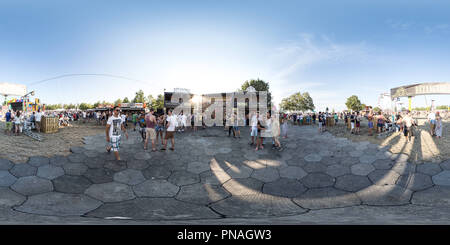 360 Grad Panorama Ansicht von Balaton Sound Balaton Sound Music Festival 62