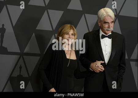 Katharine Ross und Sam Elliott an der Akademie 2017 Jahrestreffen der Gouverneure Auszeichnungen in der Ray Dolby Ballroom am Hollywood & Highland Center® in Hollywood, CA, am Samstag, 11. November 2017. Datei Referenz # 33474 003 THA nur für redaktionelle Verwendung - Alle Rechte vorbehalten Stockfoto