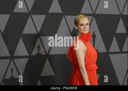 Diane Kruger nimmt an der Akademie 2017 Jahrestreffen der Gouverneure Auszeichnungen in der Ray Dolby Ballroom am Hollywood & Highland Center® in Hollywood, CA, am Samstag, 11. November 2017. Datei Referenz # 33474 006 THA nur für redaktionelle Verwendung - Alle Rechte vorbehalten Stockfoto