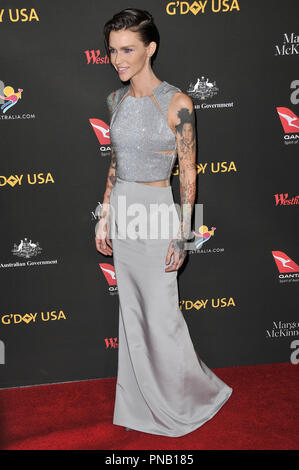 Ruby Rose im 2018 G'day USA Los Angeles Gala statt im InterContinental Los Angeles Downtown Los Angeles, CA am Samstag, 27. Januar 2018. Foto von PRPP/PictureLux Datei Referenz # 33520 043 PRPP 01 nur für redaktionelle Verwendung - Alle Rechte vorbehalten Stockfoto