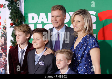 Will Ferrell bei der Premiere von Paramount Pictures' "Papa Home 2' im Regency Dorf Theater in Westwood, CA, 5. November 2017 statt. Foto von Joseph Martinez/PictureLux Stockfoto