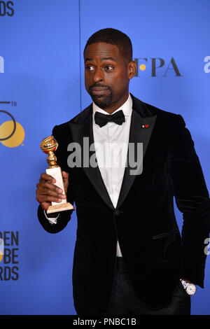 Sterling K. Braun bei der 75. jährlichen Golden Globe Awards im Beverly Hilton Hotel, Beverly Hills, USA, 07. Januar 2018 Stockfoto