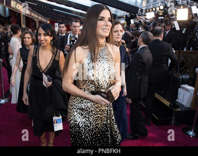 Sandra Bullock kommt auf dem roten Teppich des 90 Oscars® auf der Dolby® Theater in Hollywood, CA am Sonntag, den 4. März 2018. Datei Referenz # 33546 803 PLX nur für redaktionelle Verwendung - Alle Rechte vorbehalten Stockfoto