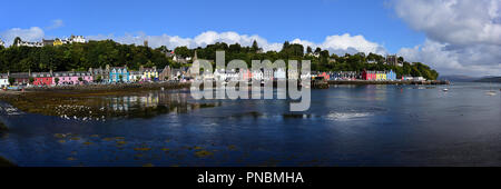 Tobermory Panorama Stockfoto