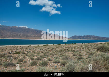 Orto-Tokoy Reservoire, Kirgisistan, Zentralasien, in Kochkor Bezirk der Provinz Naryn Stockfoto