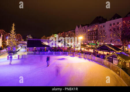 Weihnachtsmarkt, Köln, Nordrhein-Westfalen, Deutschland, Europa Stockfoto