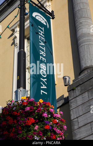 Waterford, Irland - 16. August 2018: Das Theatre Royal in der historischen Stadt Waterford, Irland. Stockfoto