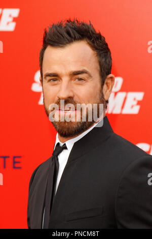 Justin Theroux bei der Premiere von lionsgate's "Der Spion, der entleerte mich' im Fox Village Theater in Westwood, CA, 25. Juli 2018 statt. Foto von Joseph Martinez/PictureLux Stockfoto