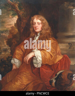 Sir Ralph Bankes. Datum/Zeit: Ca. 1660. Malerei. Öl auf Leinwand. Höhe: 1.191 mm (46,88 in); Breite: 984 mm (38.74 in). Autor: Peter Lely. Stockfoto