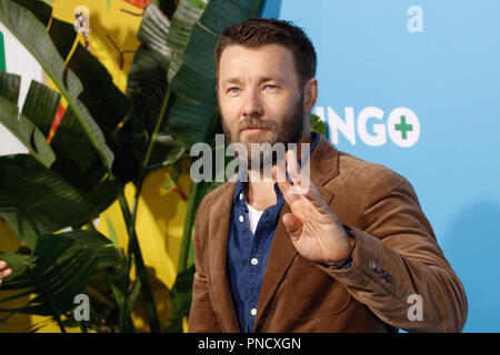 Joel Edgerton bei der Weltpremiere von Amazon Studios und STX Filme "Gringo" im Regal LA Live Stadion 14 in Los Angeles, CA, 6. März 2018 statt. Foto von Joseph Martinez/PictureLux Stockfoto