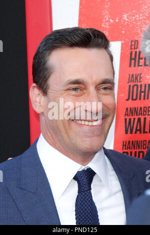 Jon Hamm bei der Weltpremiere von Warner Bros' 'Tag' im Regency Dorf Theater in Westwood, CA, 7. Juni 2018 statt. Foto von Joseph Martinez/PictureLux Stockfoto