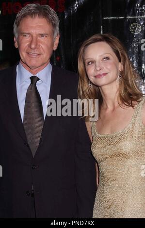 Harrison Ford und Calista Flockhart bei der Premiere von "außergewöhnliche Maßnahmen" Hollywood, CA, 19. Januar 2010 / PRPP/Picturelux Datei Referenz # HarrisonFordCalista01 12010 PLX nur für redaktionelle Verwendung - Alle Rechte vorbehalten Stockfoto