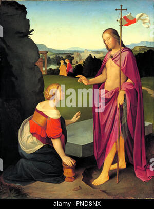 Ostermorgen. Datum/Zeit: Ca. 1818. Malerei. Öl auf Leinwand. Höhe: 1310 mm (51.57 in); Breite: 1020 mm (40.15 in). Autor: Johann Friedrich Overbeck. Stockfoto