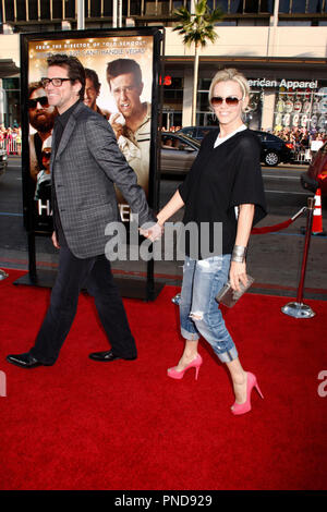 Jim Carrey und Jenny McCarthy am Los Angeles Premiere der Kater gehalten an der Grauman Chinese Theatre in Hollywood, CA am Dienstag, 2. Juni 2009. Foto von PRPP/PictureLux Datei Referenz # Jim Carrey Jenny 60109 02 PRPP nur für redaktionelle Verwendung - Alle Rechte vorbehalten Stockfoto