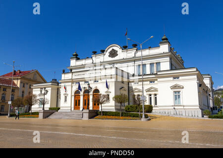 Der Nationalversammlung der Republik Bulgarien in Sofia, Bulgarien. Stockfoto