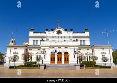 Der Nationalversammlung der Republik Bulgarien in Sofia, Bulgarien. Stockfoto