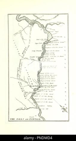 Bild von Seite 13 der "Geschichte der Expedition unter dem Kommando von Lewis und Clark. Eine neue Ausgabe, von der nur autorisierte Ausgabe von 1814 nachgedruckt, mit reichlich kritischen Kommentar, auf examinat 0071 vorbereitet. Stockfoto