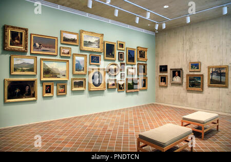 Genevieve Martinson Tucker & Richard Frank Tucker Galerie in Herbert F. Johnson Museum of Art Cornell University Ithaca. New York. USA Stockfoto