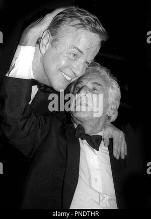 Franco Zeffirelli Leonard Bernstein 1978 Foto von Adam Schädel/PHOTOlink.net Stockfoto