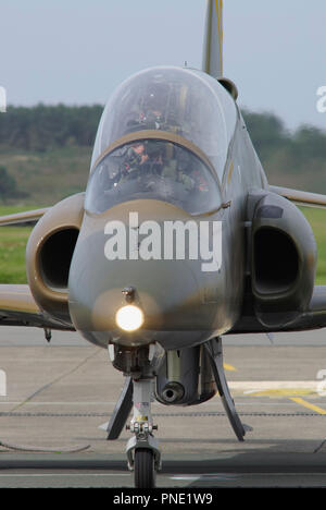 BAE Hawk T1 XX184, 19 qm, RAF Valley, Anglesey. Stockfoto