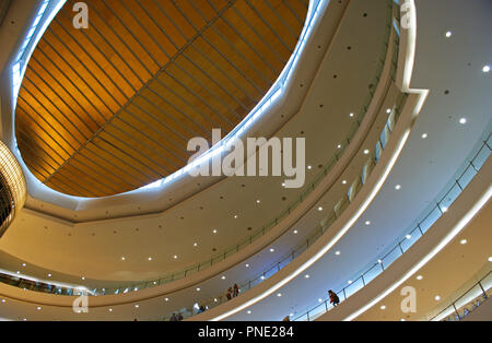 Innenraum Mall Senayan City, Jakarta, Indonesien Stockfoto
