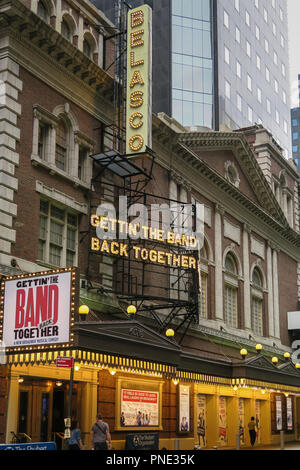 "Gettin' die Band wieder zusammen", Belasco Theatre, NEW YORK CITY, USA Stockfoto