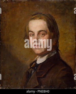 Selbstportrait. Datum/Zeitraum: 1845. Malerei. Öl auf Leinwand. Breite: 394 mm. Höhe: 457 mm. Autor: William Holman Hunt. Stockfoto