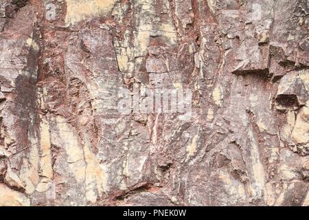 Stein Textur Klippe der Berg schöne Muster für den Hintergrund. Stockfoto
