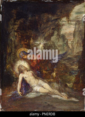 Piet. Datum/Zeit: Ca. 1876. Malerei. Öl auf Leinwand Öl auf. Höhe: 230 mm (9,05 in); Breite: 160 mm (6.29 in). Autor: Gustave Moreau. MOREAU, Gustave. Stockfoto