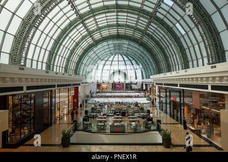 Innere der Mall of the Emirates in Dubai, VAE Stockfoto