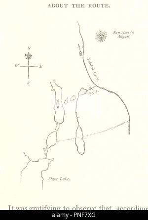 Bild von Seite 103' Erzählung der Arktis Land Expedition in die Mündung des Great Fish River, und entlang der Küste des arktischen Ozeans, in den Jahren 1833, 1834 und 1835. Illustriert von einer Karte und Platten' durch den BR0017. Stockfoto