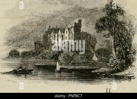 'Memorial der königlichen Fortschritte in Schottland" (1843) Stockfoto