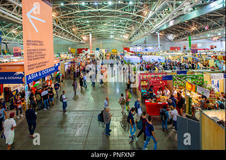 Italien Turin, Lingotto 21 September 2018 Terra Madre - Salone del Gusto Credit: Wirklich Easy Star/Alamy leben Nachrichten Stockfoto