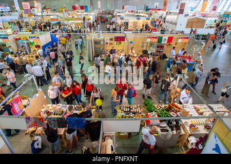 Italien Turin, Lingotto 21 September 2018 Terra Madre - Salone del Gusto Credit: Wirklich Easy Star/Alamy leben Nachrichten Stockfoto