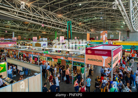 Italien Turin, Lingotto 21 September 2018 Terra Madre - Salone del Gusto Credit: Wirklich Easy Star/Alamy leben Nachrichten Stockfoto