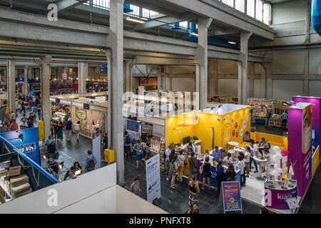 Italien Turin, Lingotto 21 September 2018 Terra Madre - Salone del Gusto Credit: Wirklich Easy Star/Alamy leben Nachrichten Stockfoto