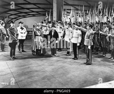 Original Film Titel: Der große Diktator. Englischer Titel: Der große Diktator. Jahr: 1940. Regisseur: Charlie Chaplin. Stars: ADOLF HITLER, Charlie Chaplin. Quelle: UNITED ARTISTS/Album Stockfoto
