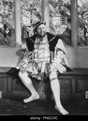 Original Film Titel: DAS PRIVATE LEBEN VON HENRY VIII. Englischer Titel: DAS PRIVATE LEBEN VON HENRY VIII. Jahr: 1933. Regie: Alexander Korda. Stars: ENRIQUE VIII DE INGLATERRA; Charles Laughton. Quelle: UNITED ARTISTS/Album Stockfoto