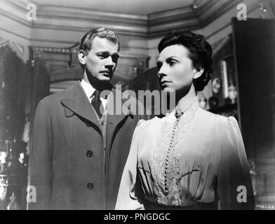 Original Film Titel: Der prächtige AMBERSONS. Englischer Titel: The MAGNIFICENT AMBERSONS. Jahr: 1942. Regie: Orson Welles. Stars: AGNES MOOREHEAD; Joseph Cotten. Credit: RKO/Album Stockfoto