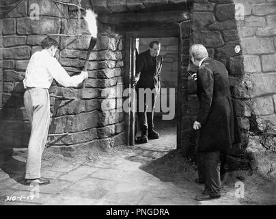 Original Filmtitel: FRANKENSTEIN. Englischer Titel: FRANKENSTEIN: FRANKENSTEIN. Jahr: 1931. Regie: James Whale. Stars: Boris Karloff; EDWARD VAN SLOAN; COLIN CLIVE. Quelle: UNIVERSAL PICTURES/Album Stockfoto