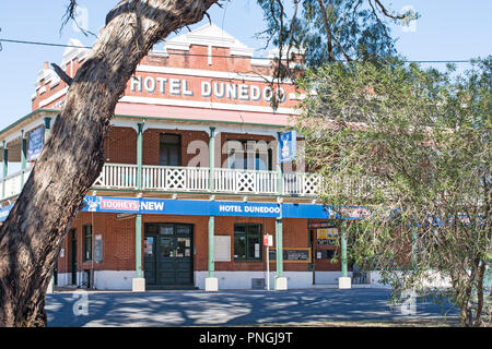 Hotel dunedoo, NSW, Australien. Stockfoto