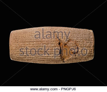 Dem 6. Jahrhundert v. Chr. KyrosZylinder in der Sammlung des British